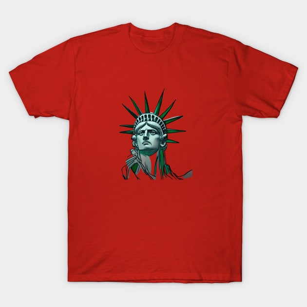 Lady Liberty T-Shirt by Urban Gypsy Designs